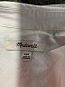 Madewell 100% Cotton Solid White Short Sleeve Button-Down Shirt Size XXS - photo 7