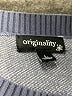 Originality Graphic Blue Pullover Sweater Size L - photo 7