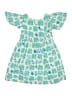 Mini Boden 100% Cotton Blue Dress Size 6 - 7 - photo 2
