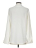 Calvin Klein 100% Polyester Color Block Ivory Long Sleeve Blouse Size S - photo 2