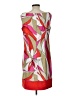 AB Studio Graphic Red Cocktail Dress Size 12 - photo 2