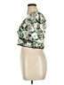 Saylor 100% Polyester Floral Green 3/4 Sleeve Blouse Size XL - photo 5