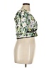 Saylor 100% Polyester Floral Green 3/4 Sleeve Blouse Size XL - photo 4