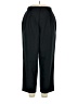 Kathie Lee Solid Black Dress Pants Size 18 - photo 1