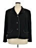 John Meyer 100% Polyester Black Blazer Size 22 - photo 1