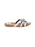 Clarks 100% Leather White Sandals Size 6 1/2 - photo 1
