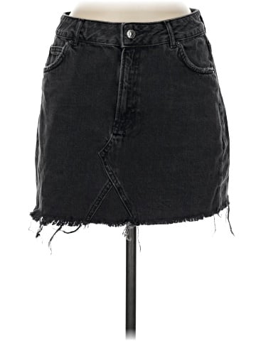Topshop Denim Skirt (view 1)