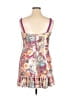 Aqua 100% Polyester Floral Purple Cocktail Dress Size L - photo 2