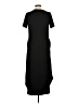Shein 100% Polyester Solid Black Casual Dress Size L - photo 2