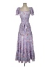 Likely 100% Polyester Tie-dye Purple Casual Dress Size 2 - photo 1