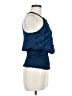 XOXO 100% Polyester Blue Sleeveless Blouse Size M - photo 4
