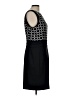 Ellen Tracy Graphic Black Cocktail Dress Size 12 - photo 4