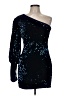Camila Coelho Stars Blue Cocktail Dress Size M - photo 1