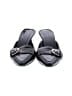 Circa Joan & David 100% Leather Black Mule/Clog Size 6 1/2 - photo 2