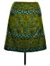 Talbots Paisley Green Casual Skirt Size 14 - photo 1