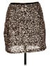 Buddy Love 100% Polyester Tweed Silver Casual Skirt Size M - photo 1