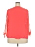 Alyx 100% Polyester Orange 3/4 Sleeve Blouse Size XXL - photo 2