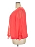 Alyx 100% Polyester Orange 3/4 Sleeve Blouse Size XXL - photo 5
