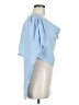 Assorted Brands 100% Cotton Blue Long Sleeve Blouse Size M - photo 4