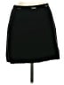 Bebe 100% Polyester Solid Black Casual Skirt Size 6 - photo 1