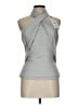 Zara Gray Sleeveless Blouse Size L - photo 1