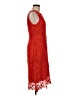 Ann Taylor 100% Polyester Red Cocktail Dress Size 6 - photo 4