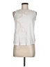 Balance Collection Ivory Sleeveless T-Shirt Size M - photo 1