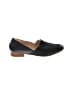 Clarks Solid Black Flats Size 7 1/2 - photo 1