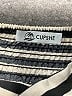 Cupshe 100% Polyester Stripes Black Casual Dress Size XS - photo 7