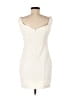 TOBI Solid Ivory Cocktail Dress Size L - photo 2