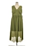 Siena 100% Polyester Green Casual Dress Size 2X - photo 1