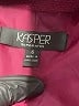 Kasper 100% Polyester Burgundy Blazer Size 6 - photo 6
