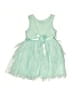 Lilt 100% Polyester Green Dress Size 3T - photo 2