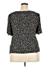Talbots 100% Viscose Black Short Sleeve Blouse Size 18 Petite - photo 2