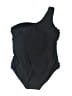 Unbranded Solid Black One Piece Swimsuit Size XL - photo 2