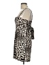 City Triangles Animal Print Ivory Cocktail Dress Size L - photo 5