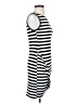 Trina Trina Turk Stripes Black Casual Dress Size S - photo 4