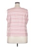 Perceptions 100% Polyester Pink Sleeveless Top Size 20 - photo 2