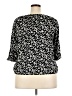 Unbranded Black 3/4 Sleeve Blouse Size XXL (estimated) - photo 2