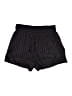 Paige 100% Viscose Stripes Black Shorts Size L - photo 1