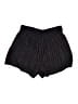 Paige 100% Viscose Stripes Black Shorts Size L - photo 2
