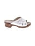 Assorted Brands 100% Leather White Sandals Size 6 1/2 - photo 1