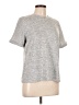 Unbranded 100% Polyester Tweed Gray Short Sleeve T-Shirt Size L - photo 1