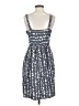 Ann Taylor Print Gray Cocktail Dress Size S (estimated) - photo 2
