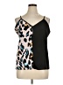 Shein Curve 100% Polyester Black Tank Top Size 14 Plus (1) - photo 1
