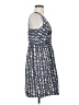 Ann Taylor Print Gray Cocktail Dress Size S (estimated) - photo 4