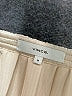 Vince. 100% Polyester Ivory Formal Skirt Size M - photo 4
