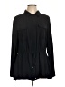 Theory Black Long Sleeve Blouse Size L - photo 1