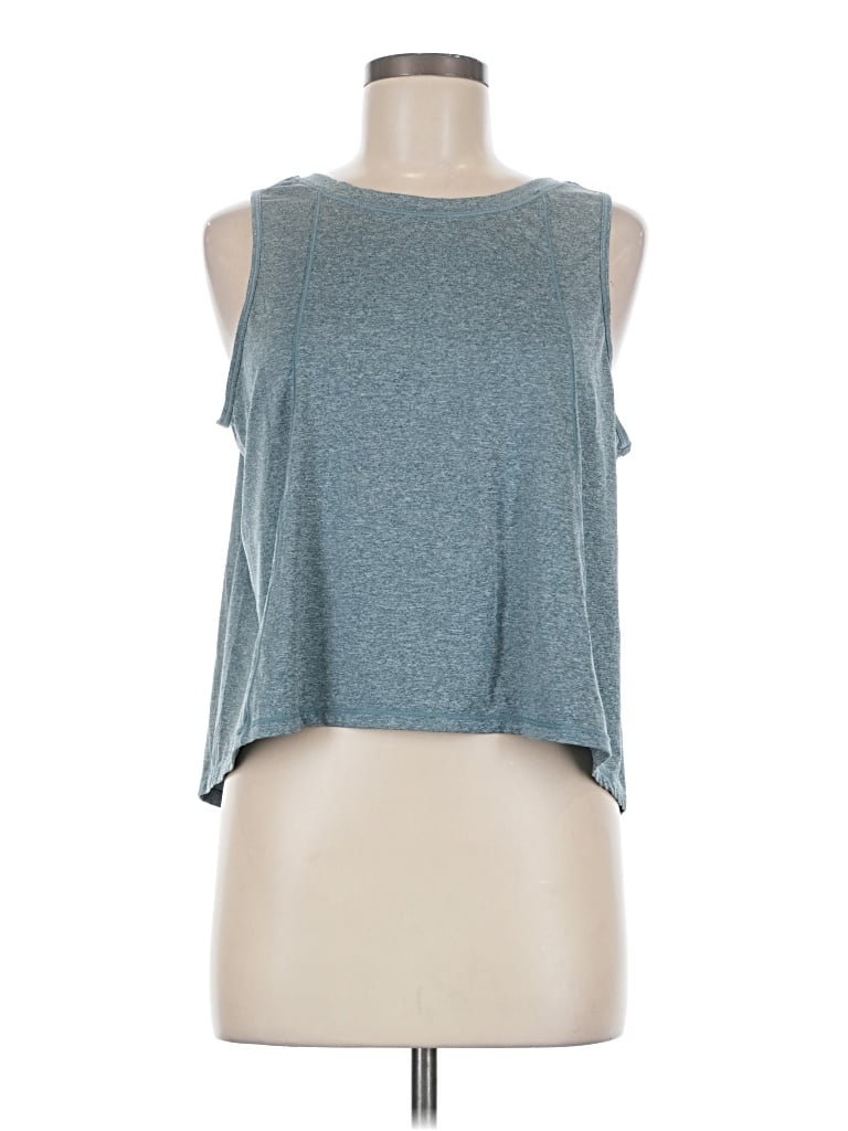 Pre-owned 90 Degree By Reflex Sleeveless Top Teal Halter Neckline Tops