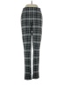 Express Plaid Black Casual Pants Size XS - photo 1